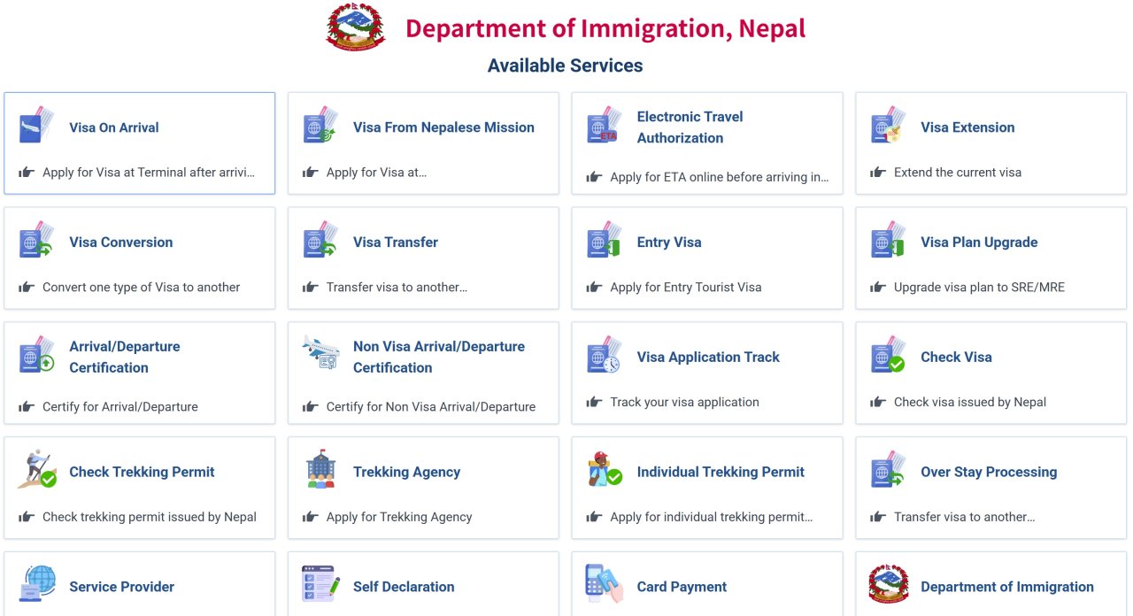 ネパールビザ（Visa on arrival）